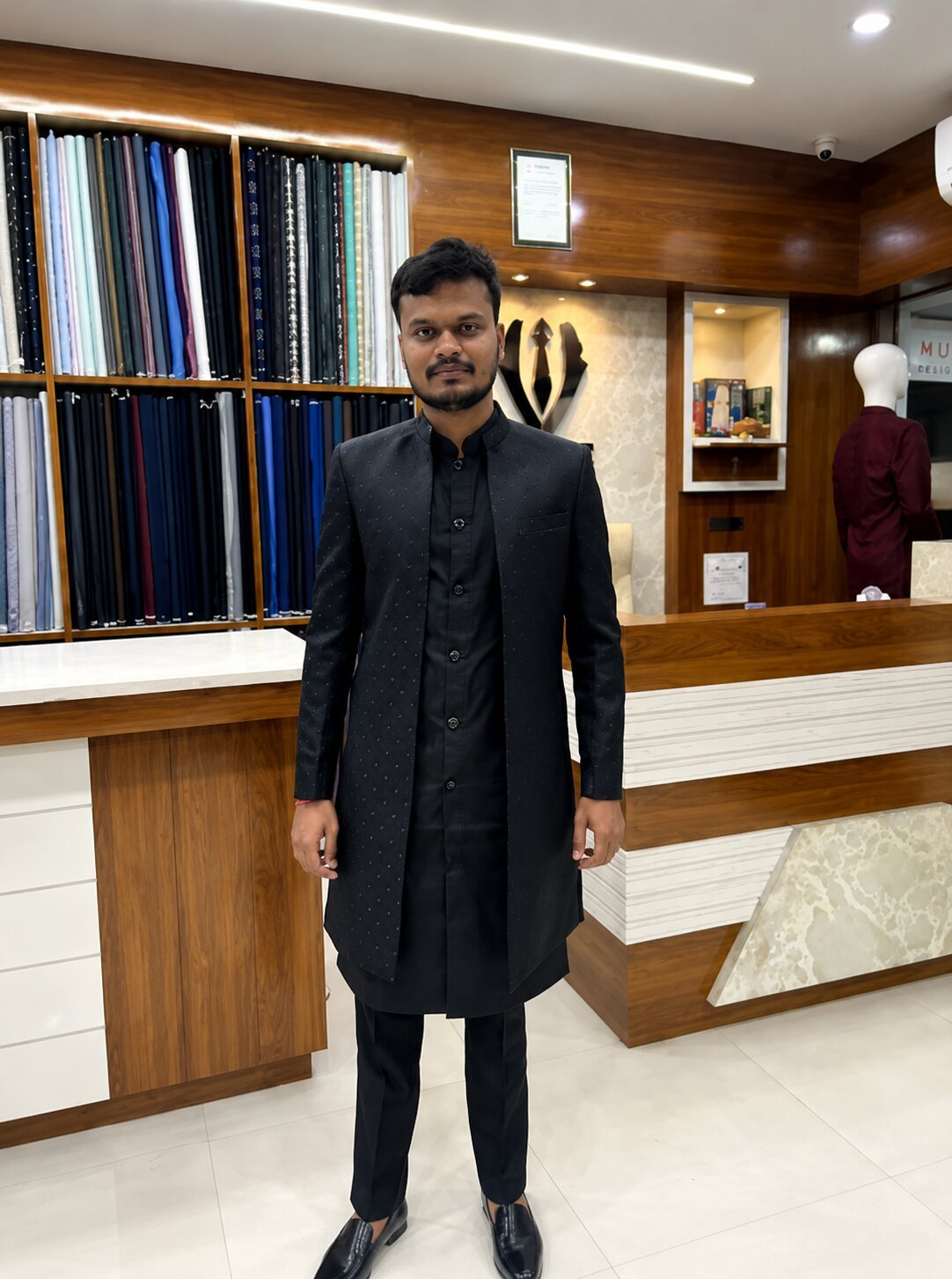 Custom sherwani